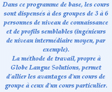 cours en groupe personnalis�