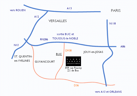 plan d'acc�s